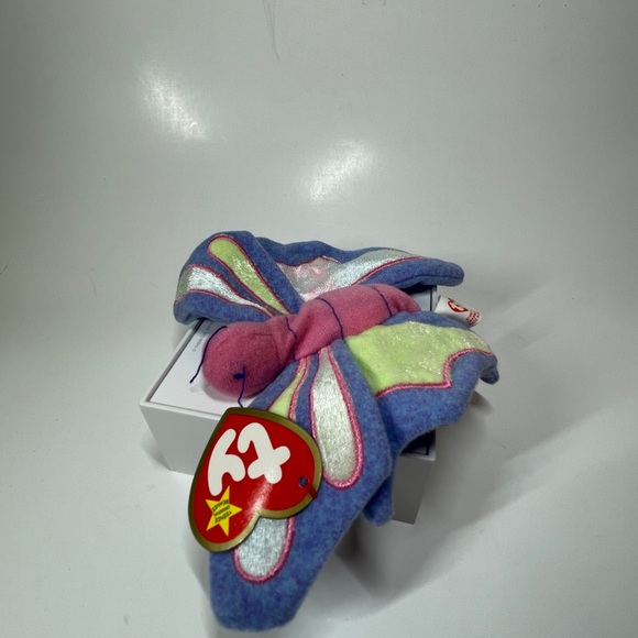 Ty Beanie Babies Flitter The Butterfly & Mini Flitter. Lot 2 - Picture 11 of 11